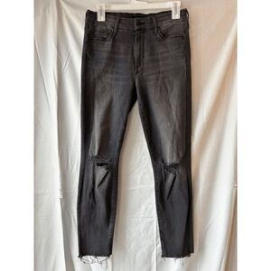 Mother the Looker Ankle Fray Jean in Burning Out Lanterns Size 27